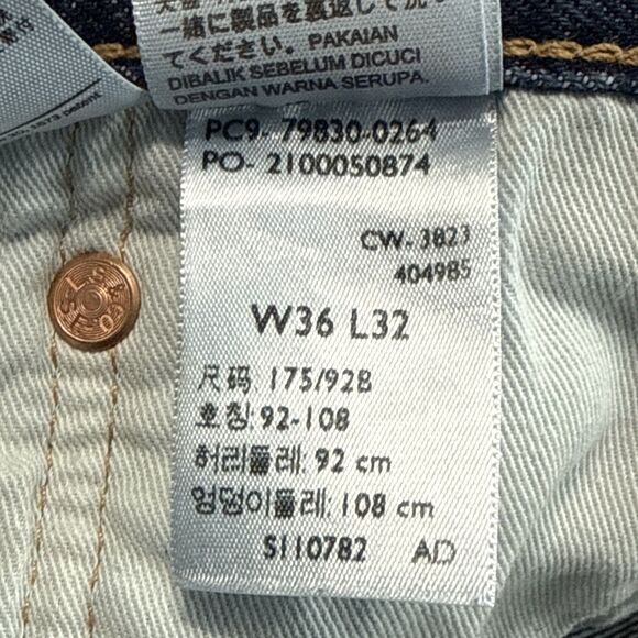 Levis 501 ‘93 Jeans Mens W36xL32 *(36X30) Denim Button Fly Straight Fit Premium - Picture 5 of 12